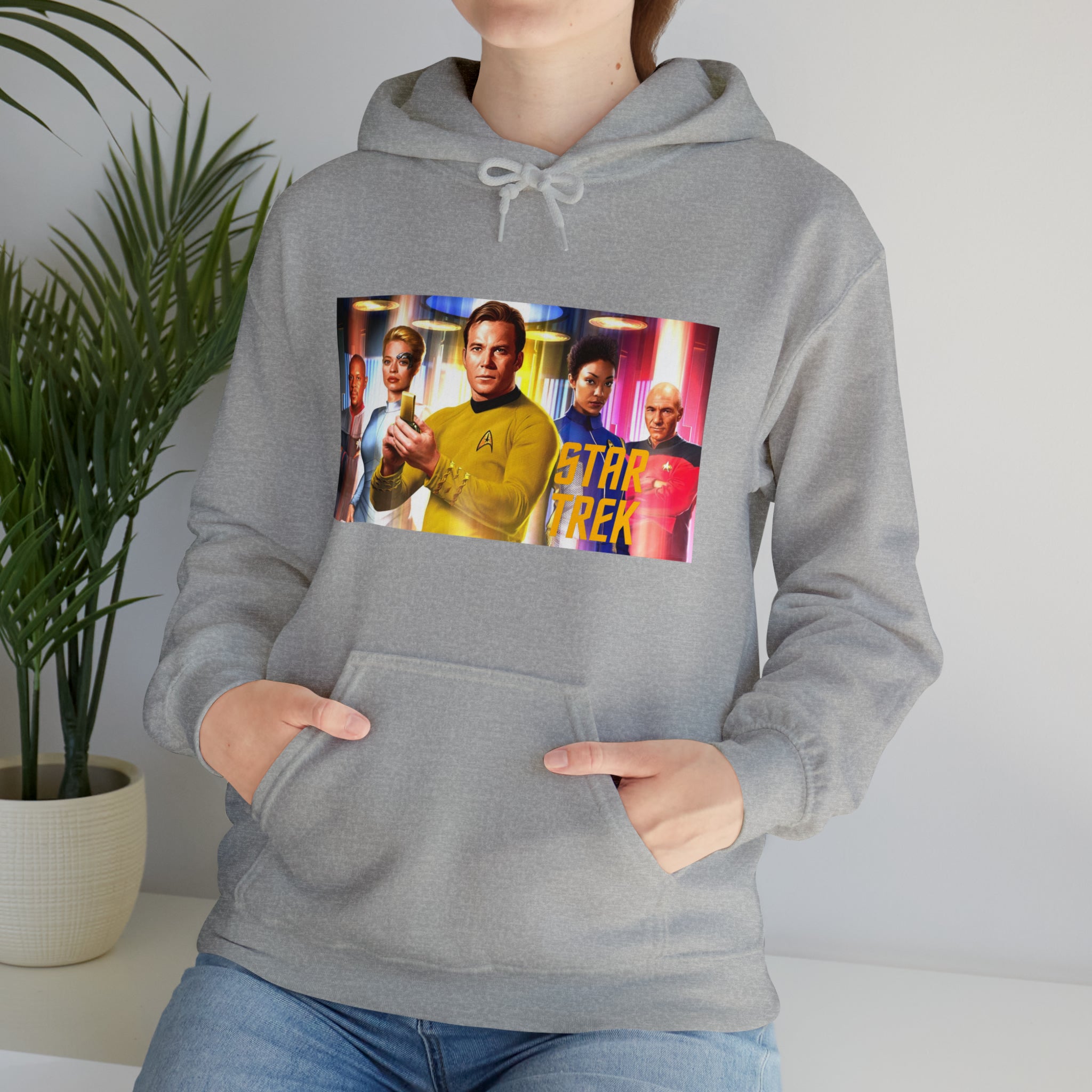 Star Trek- Unisex Heavy Blend™ Hooded Sweatshirt - Creations by Chris and Carlos
